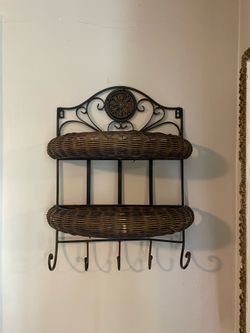 Vintage folding shelf