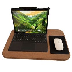 Custom Handcrafted Wooden Laptop Stand for Microsoft Surface Pro 9/10/11