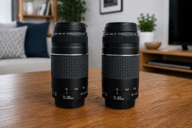 2 (Items): Canon EF 75-300mm f/4-5.6 III