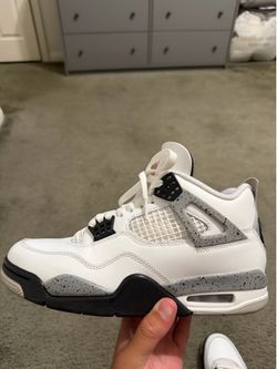 Jordan 4 White Cement