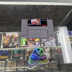 Bubsy SNES $20 Gamehogs 11am-7pm