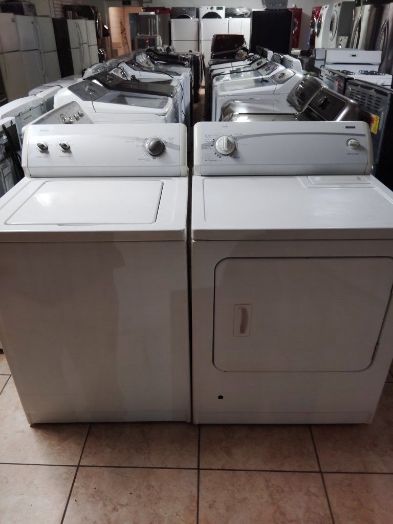 Kenmore Washer And Gas Dryer Everything Good.