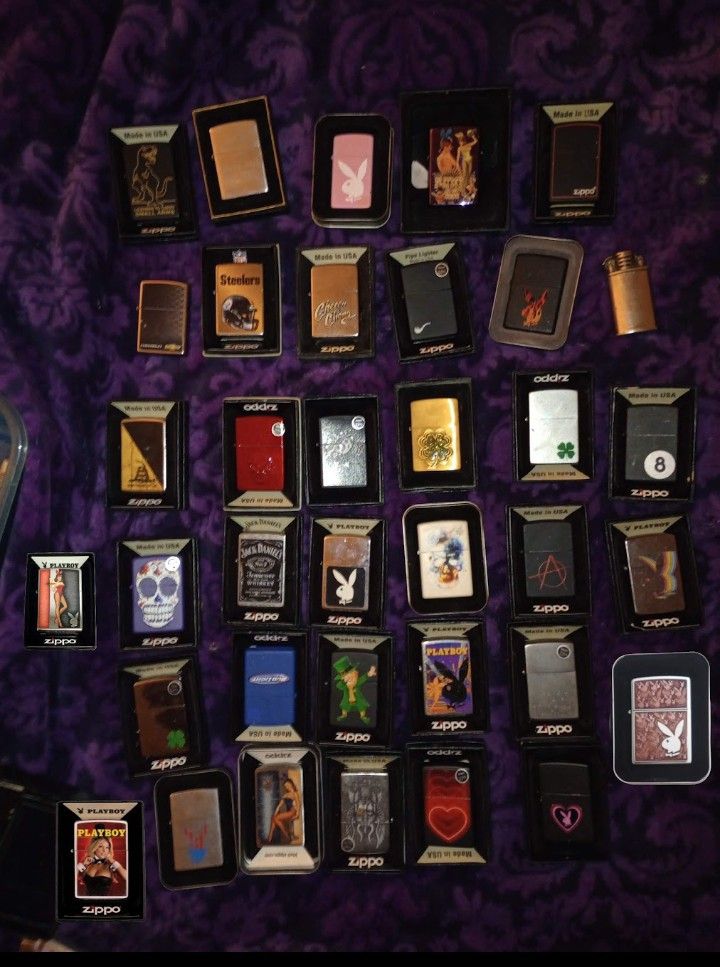 35 unfired Zippos Lot
