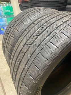 285 45 21 Bridgestone Alenza Sport A/S (1 Pair) **90-95% Tread**