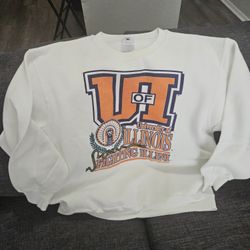 Vintage University Of Illinois Sweatshirt 