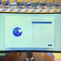 MSI MAG27CQ 27” Curved Gaming Monitor (1440p, 144Hz) — For Parts / Repair