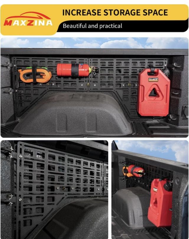 Maxzina Molle Panel Compatible with 2019-2024 Chevrolet Silverado/GMC Sierra