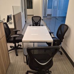  Office Table And  Chairs 