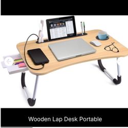 Wooden Desk For Bed Or Couch