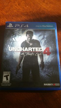 Uncharted 4 for ps4