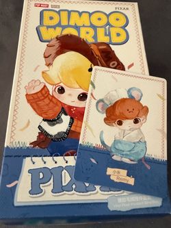 REMY Dimoo x Pixar Vinyl Plush Pendant