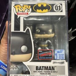 NYCC 2025 FUNKO METALLIC BATMAN LE 2000