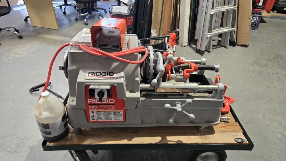 Rigid 535A Pipe Threading Machine