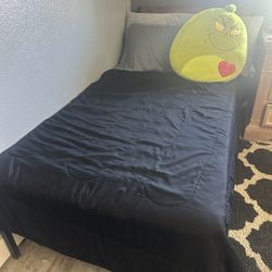 Twin Bed Frame With Mattress $30