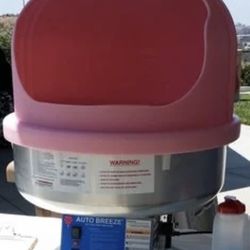 Auto Breeze Cotton Candy Machine with Bubble wind cover