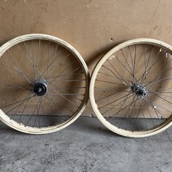 Old School 1980s ACS Z Rims With SUZUE Hubs