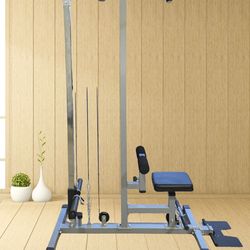 Lat pull down,  multi functional work out bench