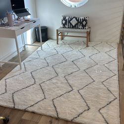 Ruggable Plush Moroccan Rug 6’x9’