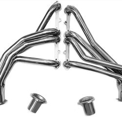 Stainless Long Tube Headers for Small Block Chevy GMC 1973-87 For Sale $110.00 50%+ OFF Retail $239