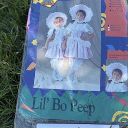 Children's 🎃Costume Lil' Bo Peep - child's Halloween Costume: ages 1-2 Dress and hat included