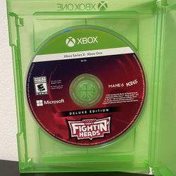 Them’s Fightin’ Herds Deluxe Edition Xbox Series X + One Game Microsoft Like New