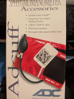 ADC Adcuff Sphygmomanometer Cuff Adult Size 11