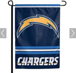 Los Angeles Chargers garden flag
