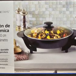 New 12inch Round Ceramic Skillet12