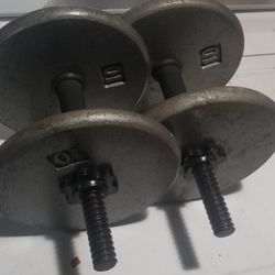 Dumbbells Total Of 40lbs 