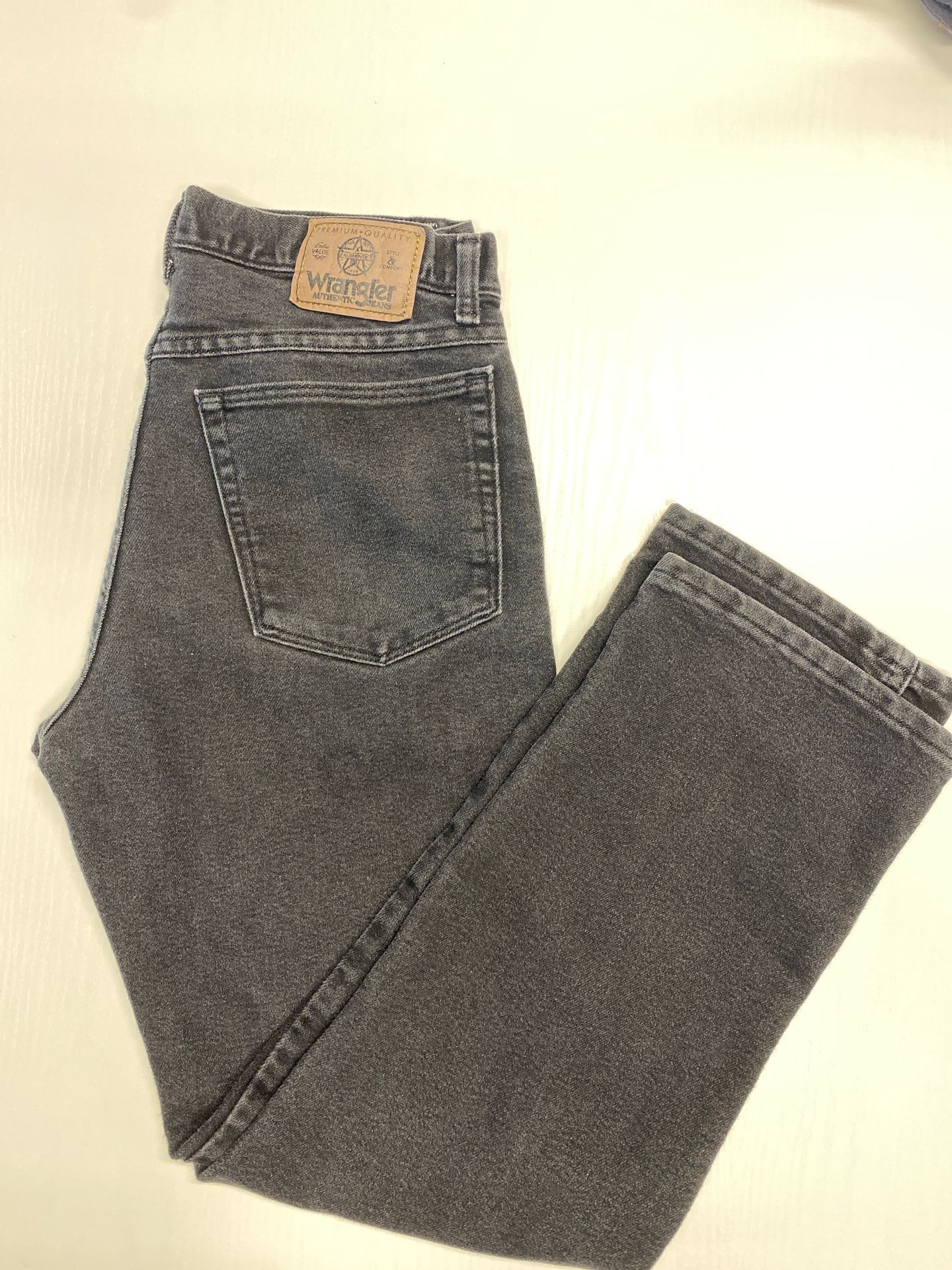 Wrangler 85900BK black jeans 32x30