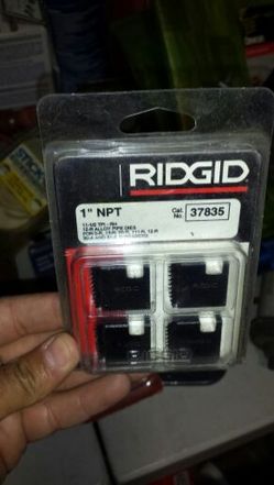 1" pipe dies