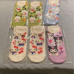 Hello Kitty And Friends Socks 