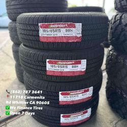 185/65R15 Landspider A/S New Set of Tires Installed and Balanced Set de Llantas Nuevas Instaladas y Balanceadas