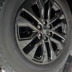 4 NEW 2026 FORD F150 LARIAT BLACK WHEELS&TIRES $1650