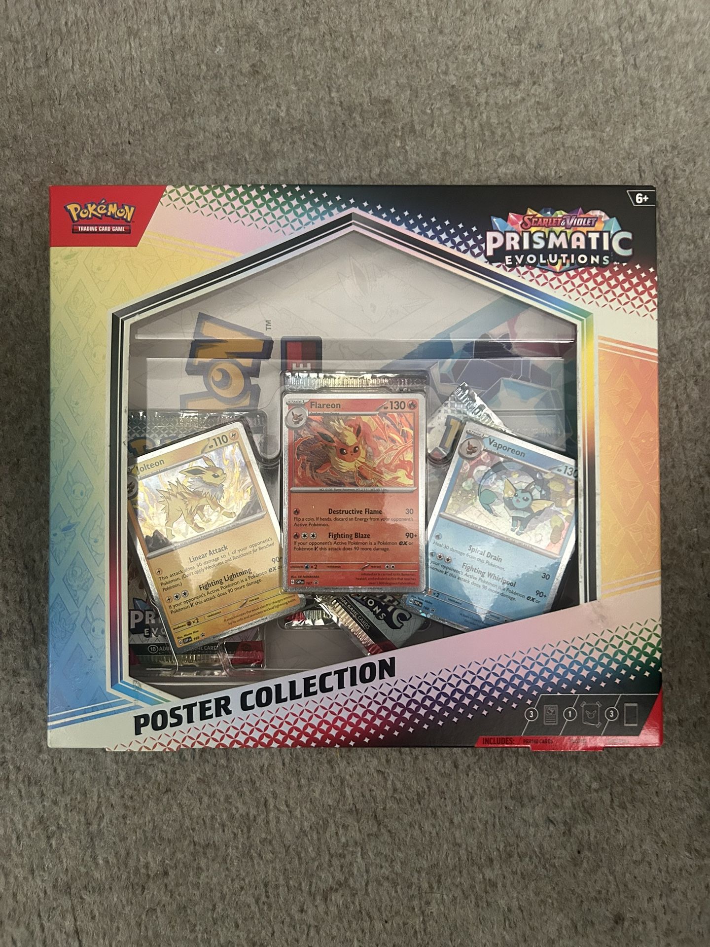 Pokemon Prismatic Evolutions Poster Collection