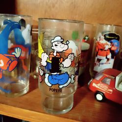 Vintage Glass Cups And Rare Collectibles