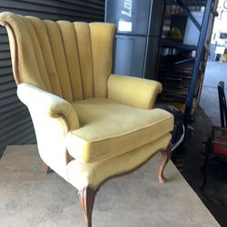 Mustard Color Vintage Chair 