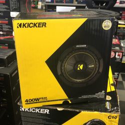 Kicker CompC 8 Inch Subwoofer On Sale Today For 69.99 