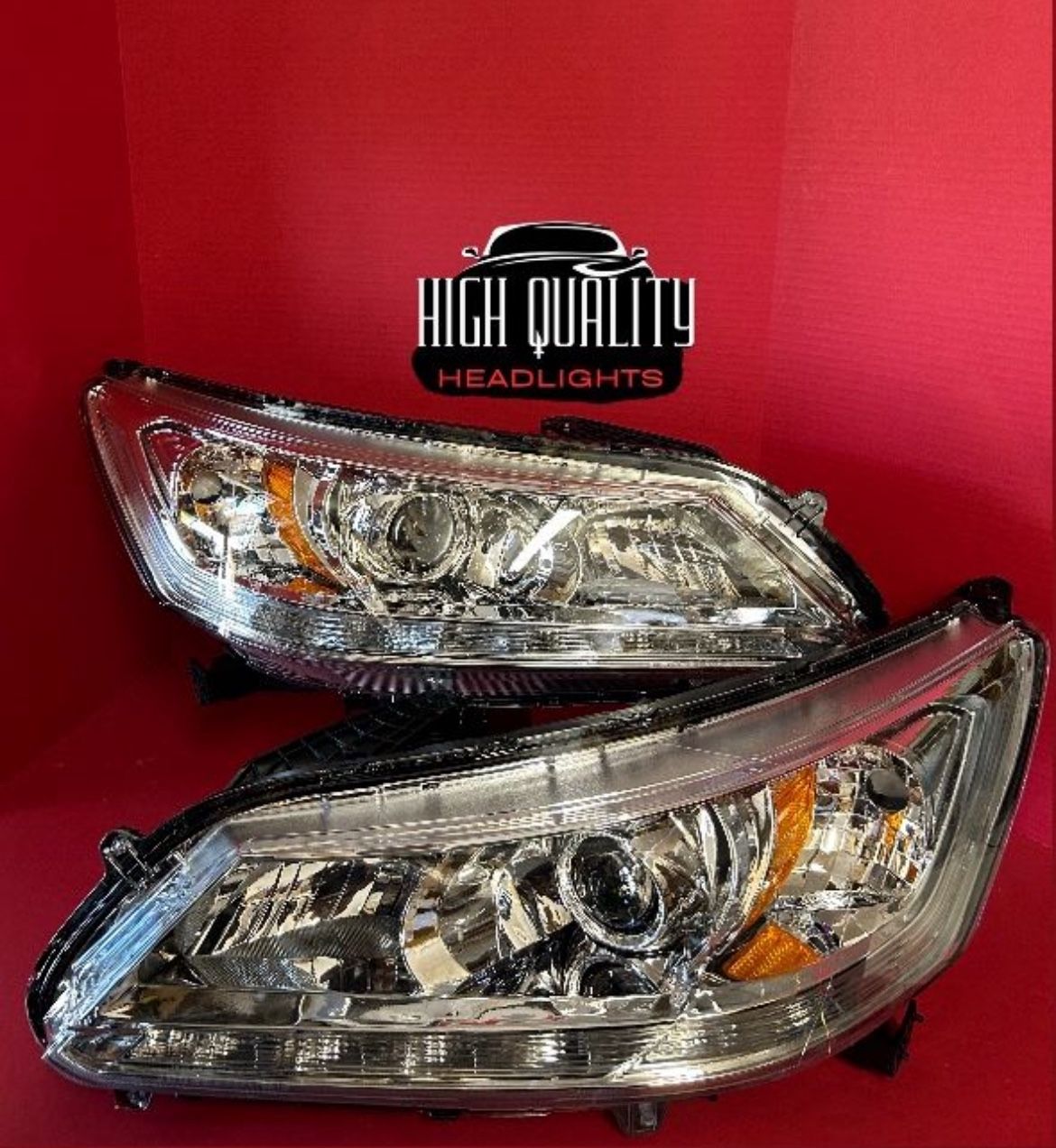 Honda Accord 2013 2015 headlights