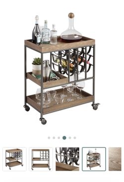 World Market Bar Cart