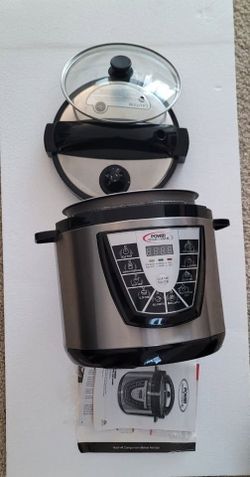 Power Xl 6qt Pressure Cooker +