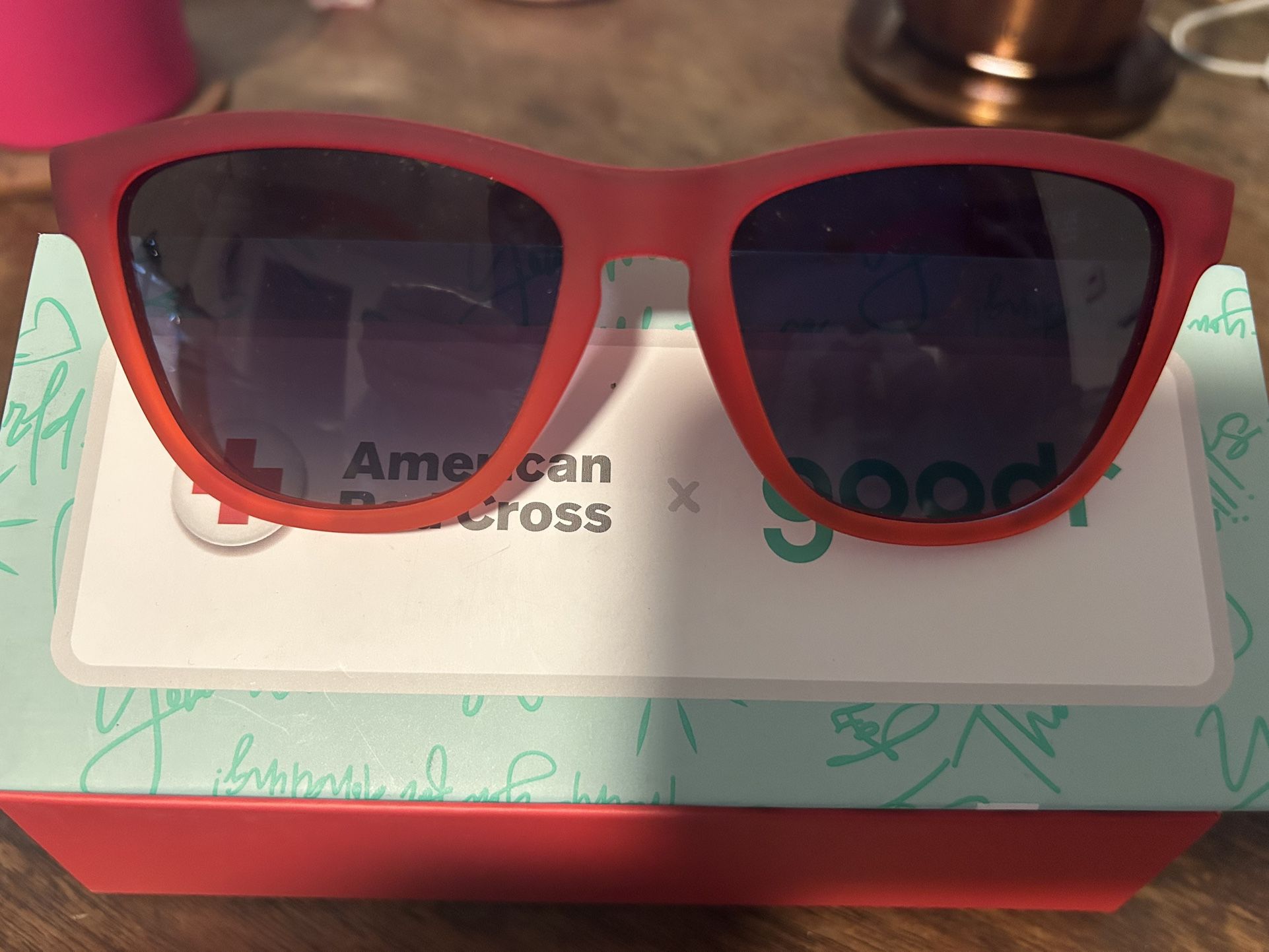 Goodr Sunglasses America Red Cross