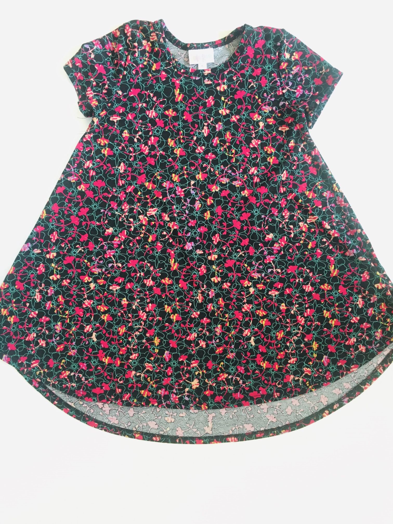 Lularoe Super Flare Dress- Girls sz 6