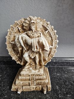 Aztec ceramic statue