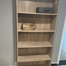 Free Grey Bookshelves 