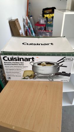 Cuisinart Electric Fondue Set CFO-3SS