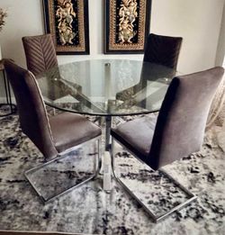 Glass table