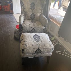 Chair And  Ottoman 