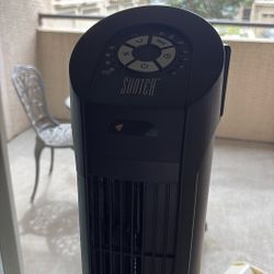 Rotating Standing Fan With Remote 