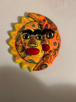 Terracota mexican pottery wall art